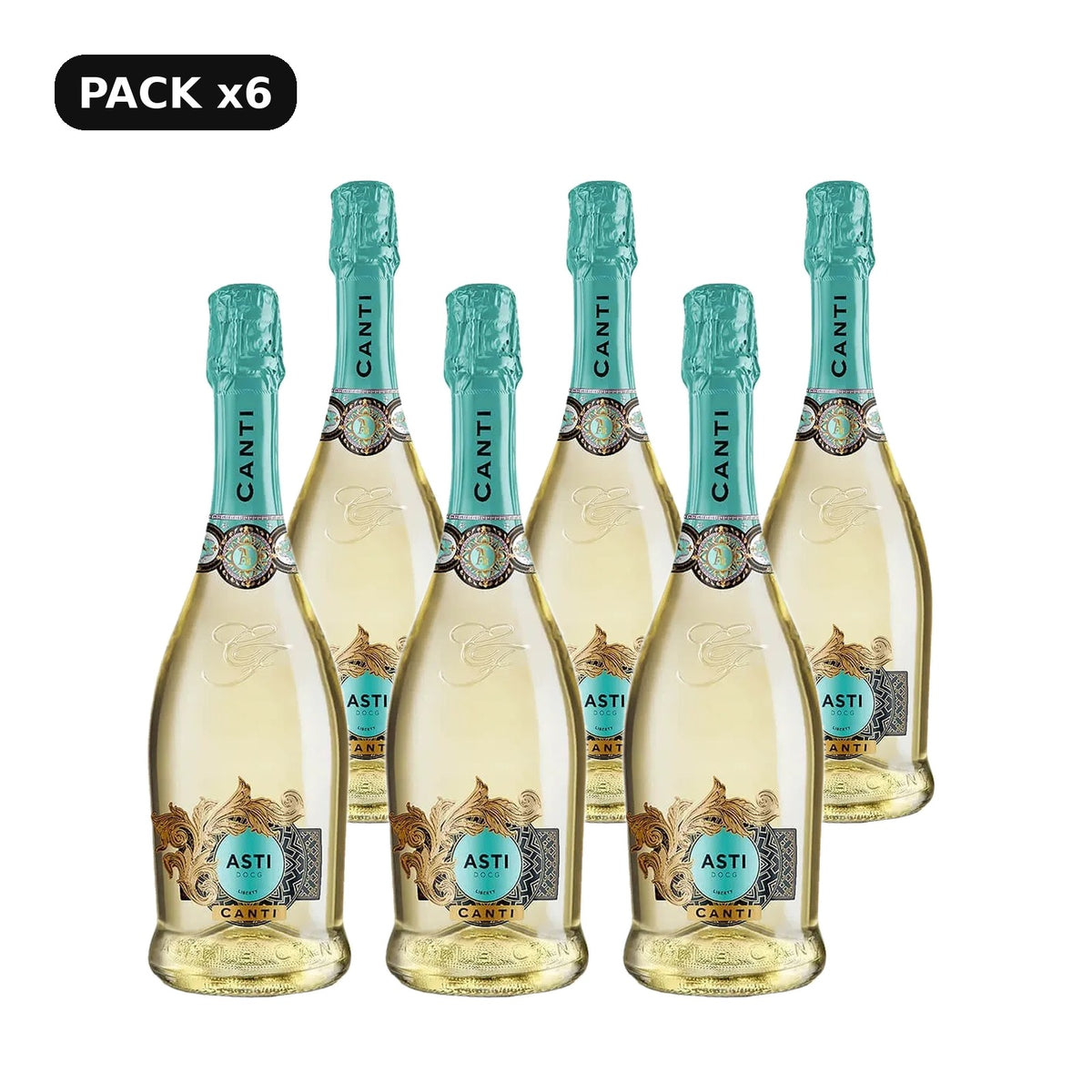 Espumante Canti Asti DOCG Liberty 750 ml – Pack x6