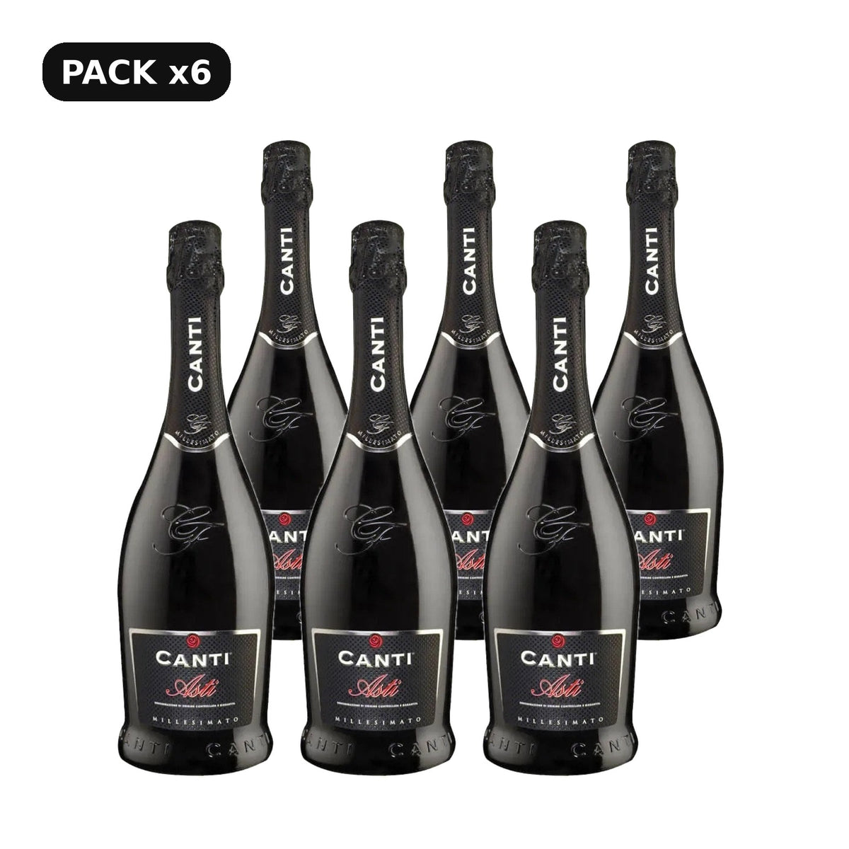 Espumante Canti Asti Millesimato 750 ml – Pack x6